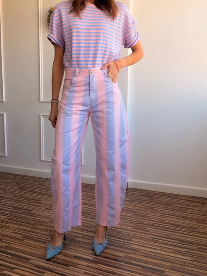 Pantalones balloon STRIPES