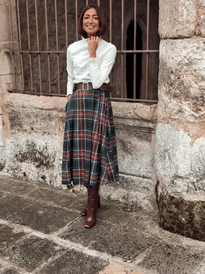 Falda tartán VELVET