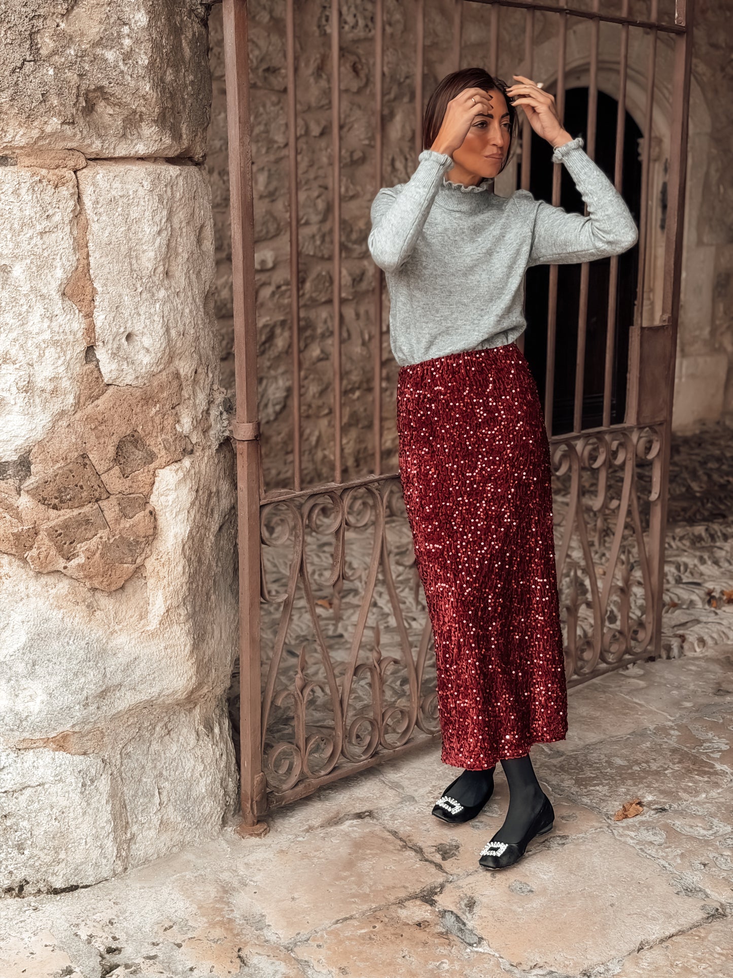 Falda lentejuelas GLITTER