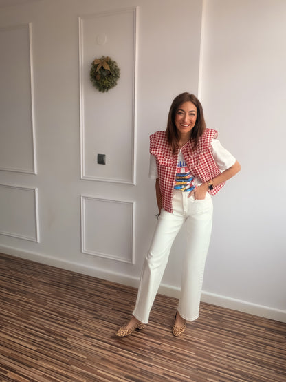 Chaleco Vichy DOLCE VITA