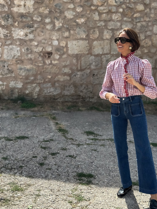 Camisa cuadros Gales