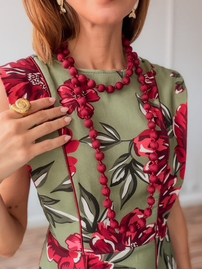 Collar tejido aire