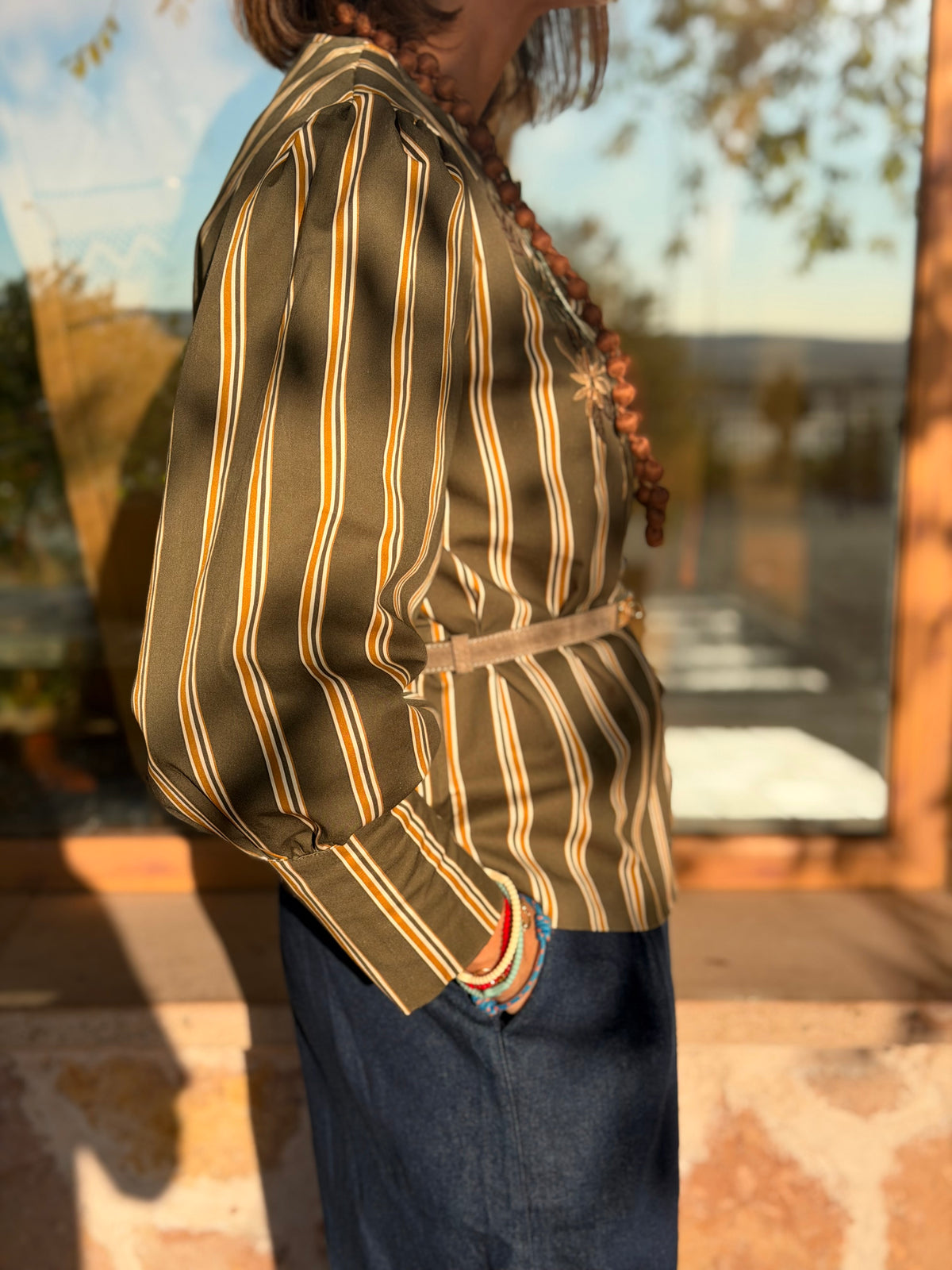 Chaqueta bordada Tana