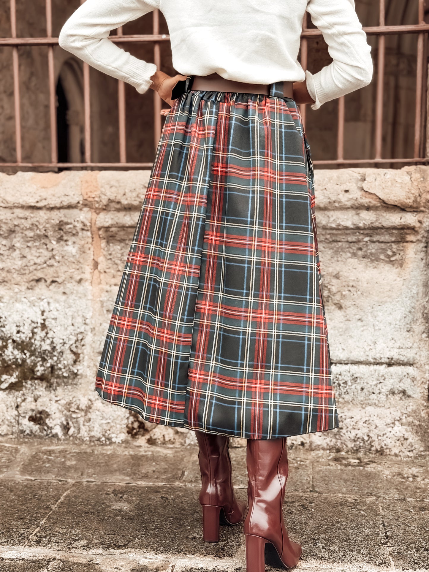 Falda tartán VELVET