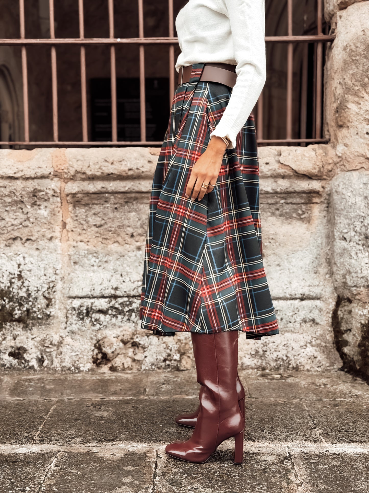 Falda tartán VELVET