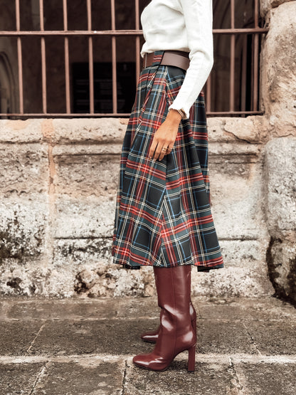 Falda tartán VELVET