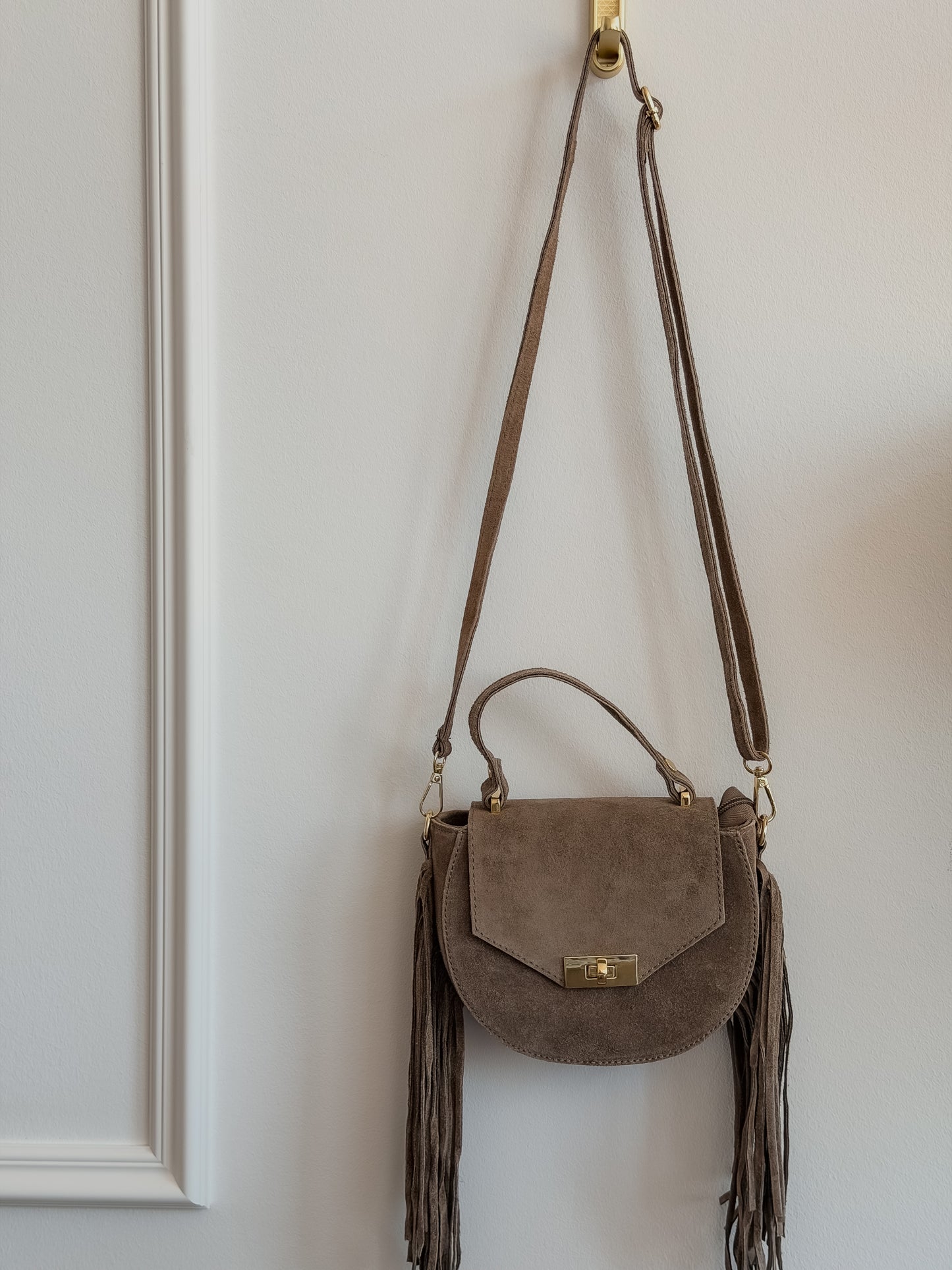 Bolso bosque flecos