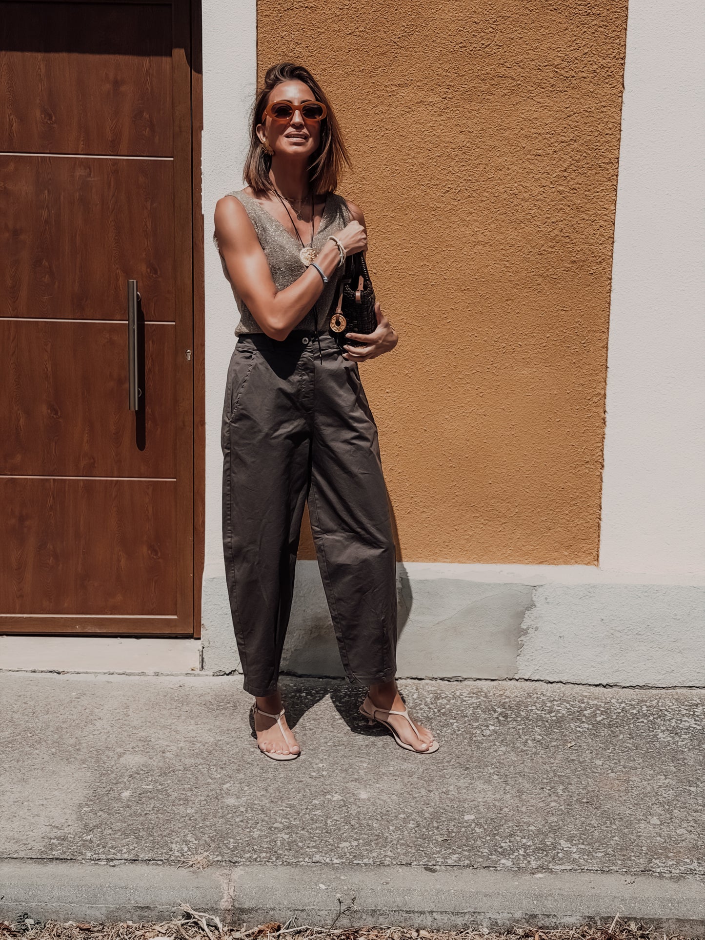Top lurex Bosque
