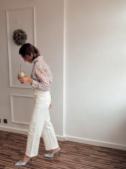 Pantalón vaquero blanco ITALIA