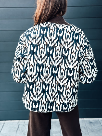 Chaqueta acolchada Étnica