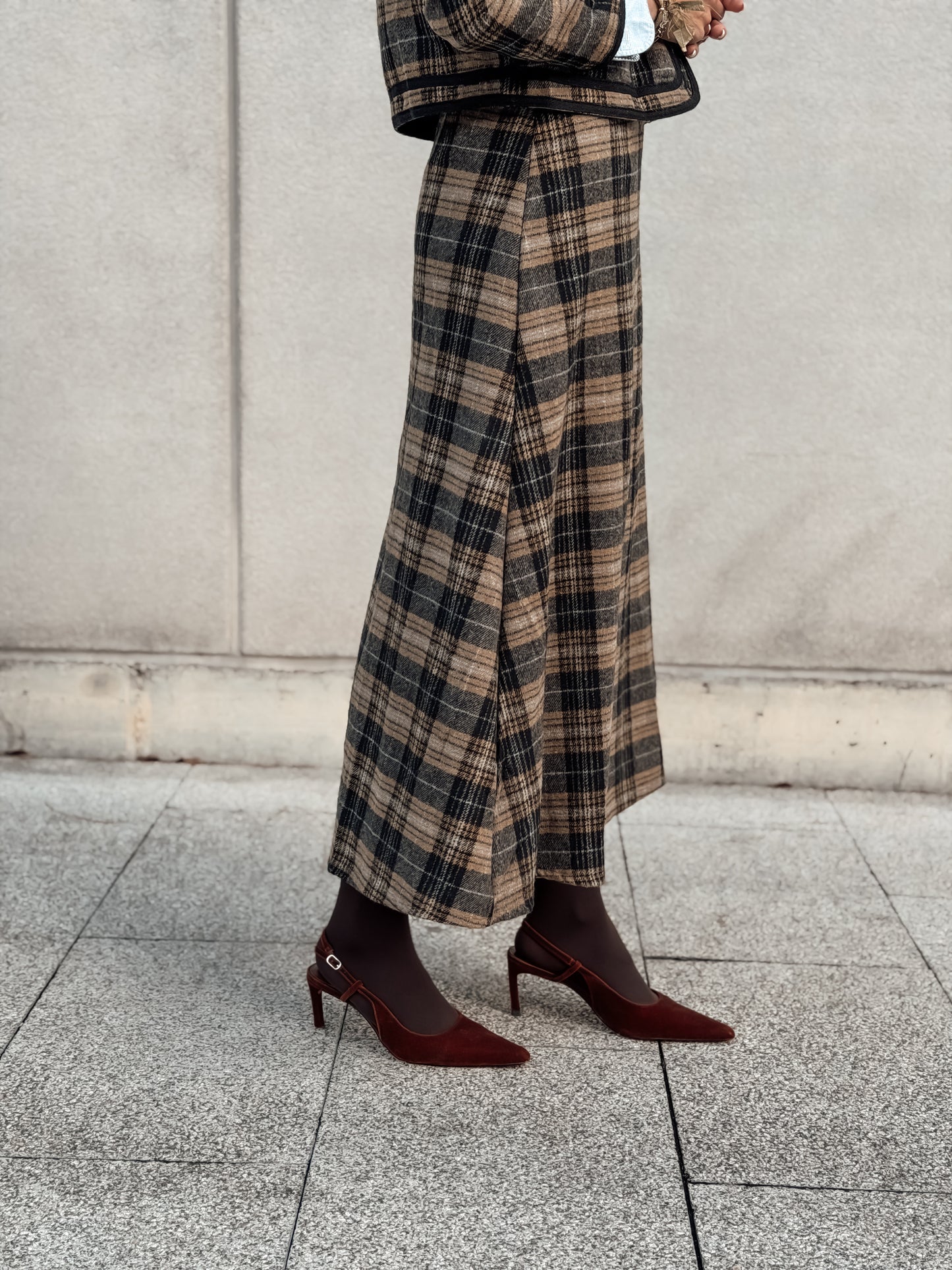 Falda cuadros FRANCIA