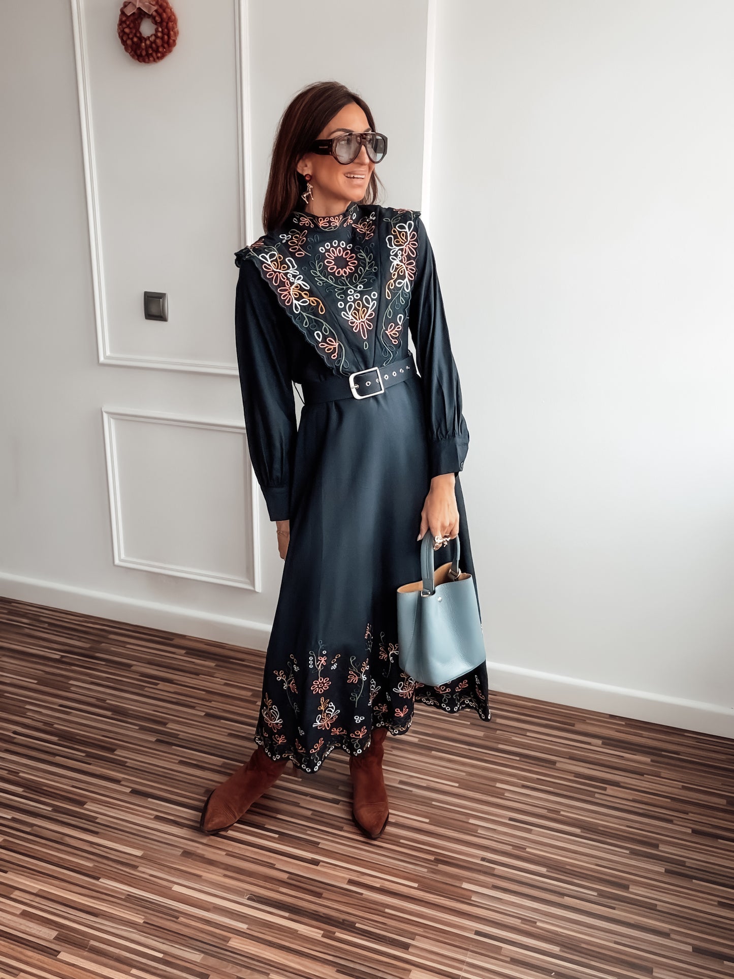 Vestido bordado JIMENA