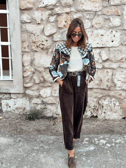 Chaqueta terciopelo Aveiro