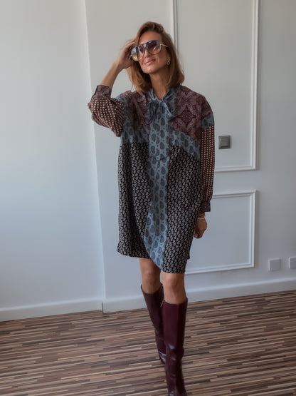 Vestido corto PAISLEY