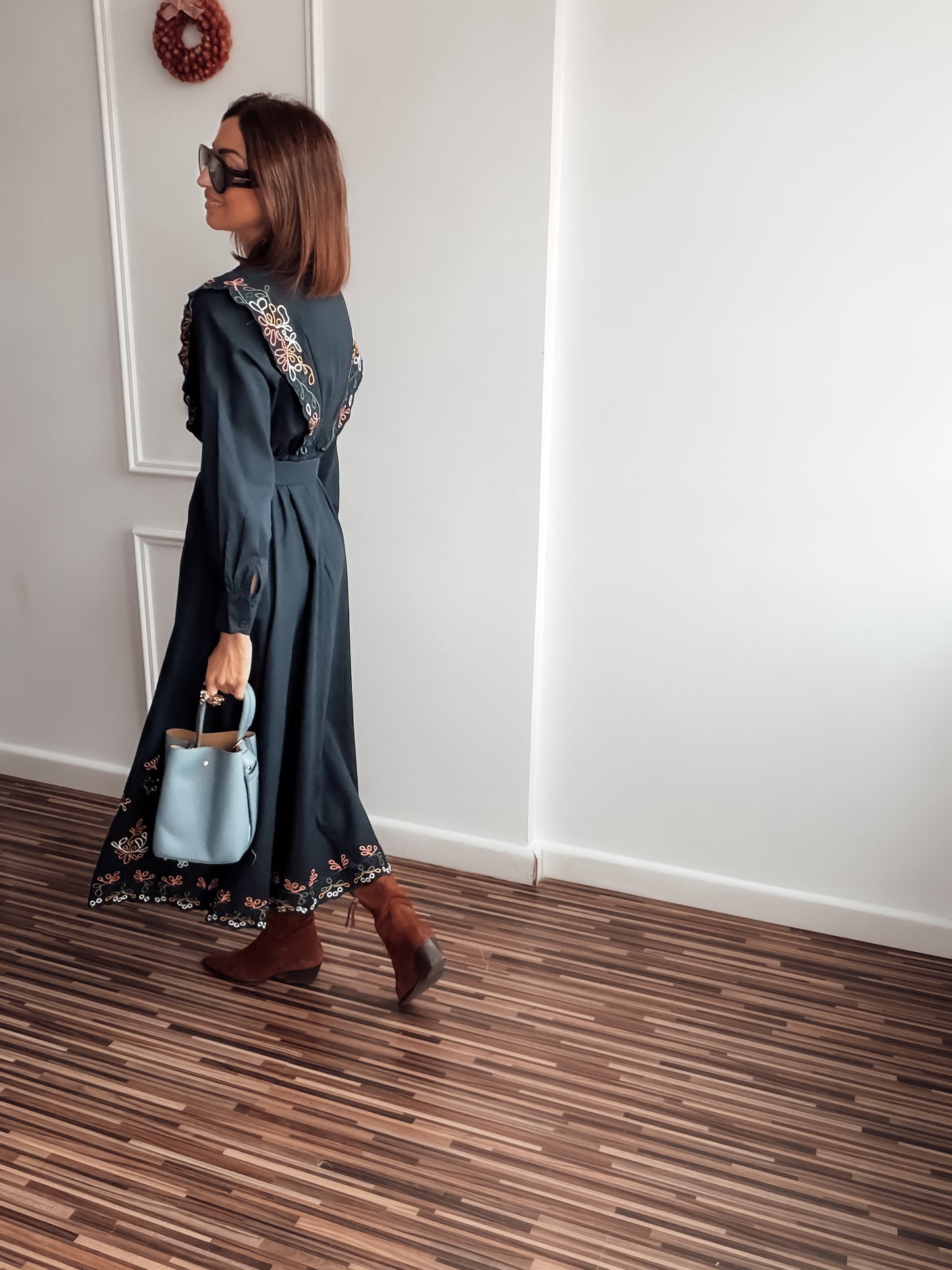 Vestido bordado JIMENA