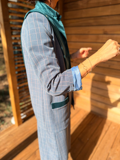 Blazer cuadros VICTORIA