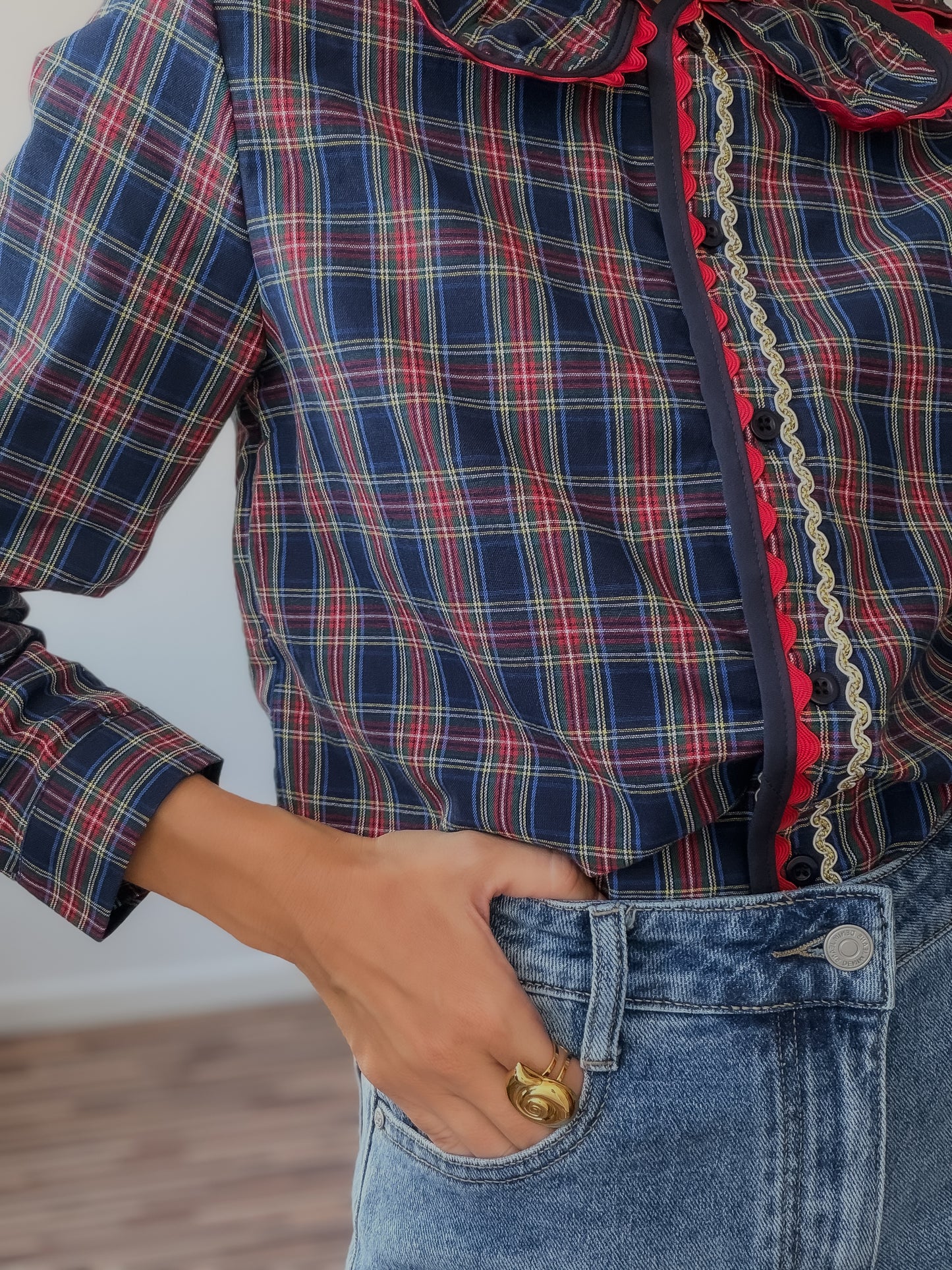Camisa tartán Candem