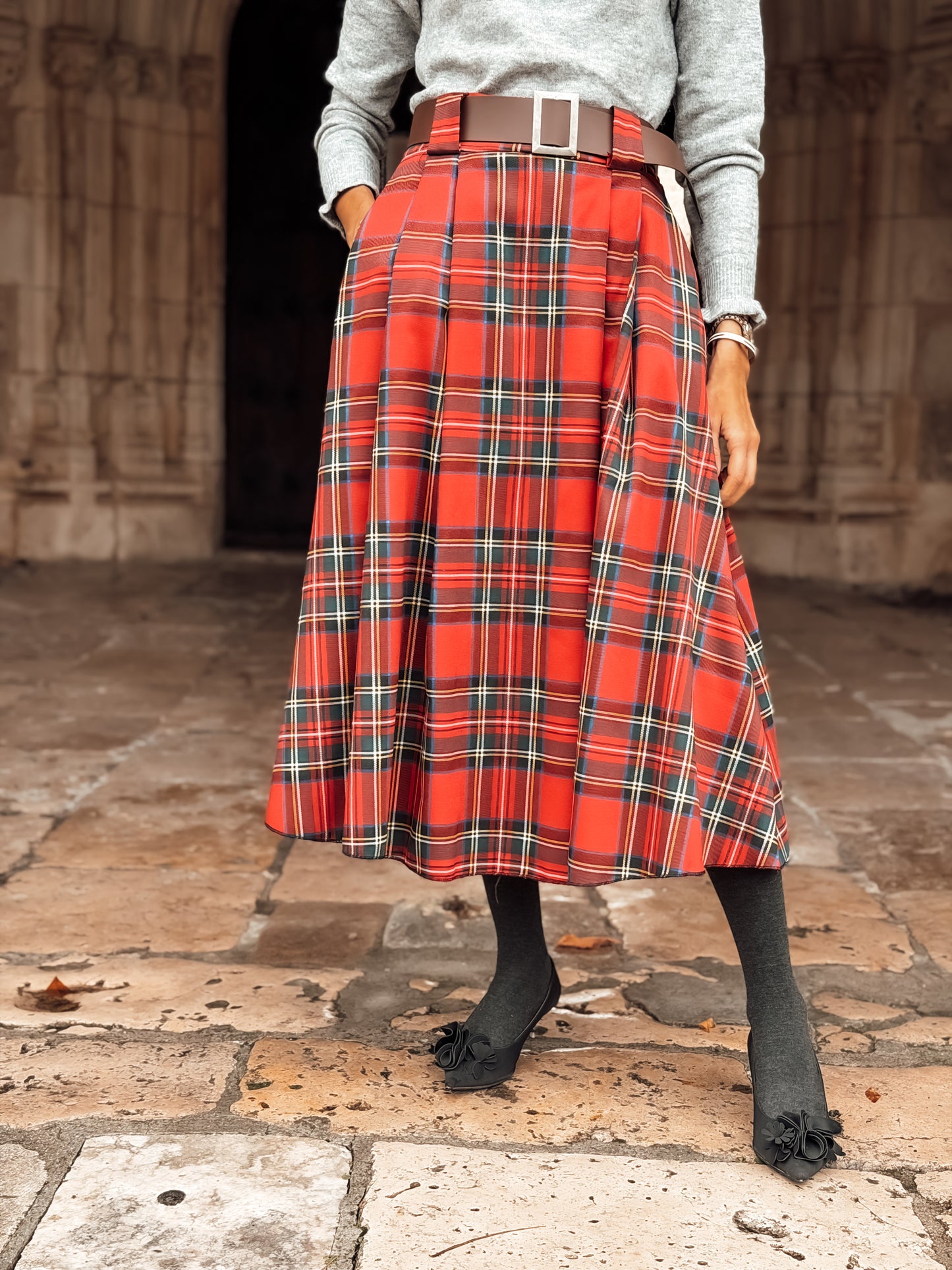 Falda tartán VELVET