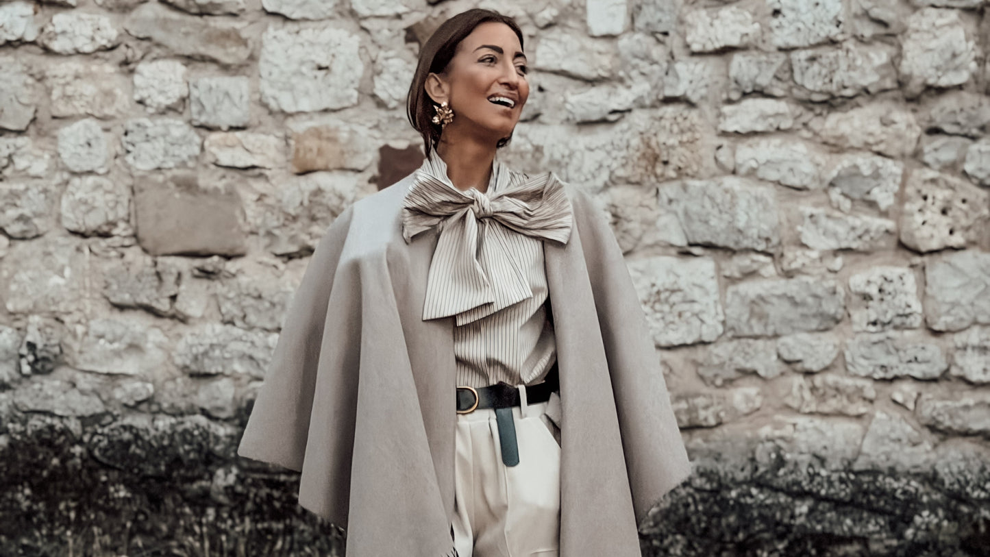 Poncho flecos Amazona