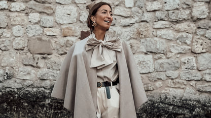 Poncho flecos Amazona