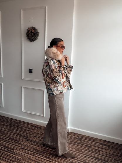 Cazadora jacquard GARDEN