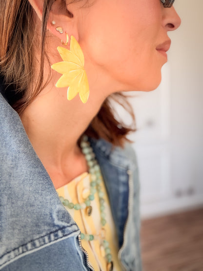 Pendientes flor BIARRITZ
