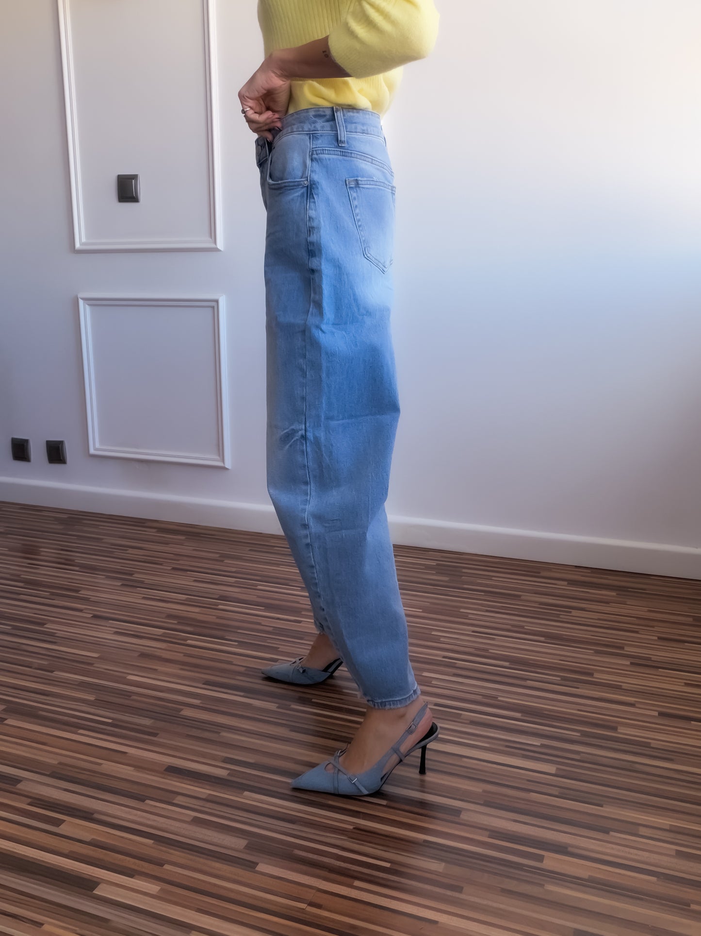 Pantalón denim barrel PORTUGAL