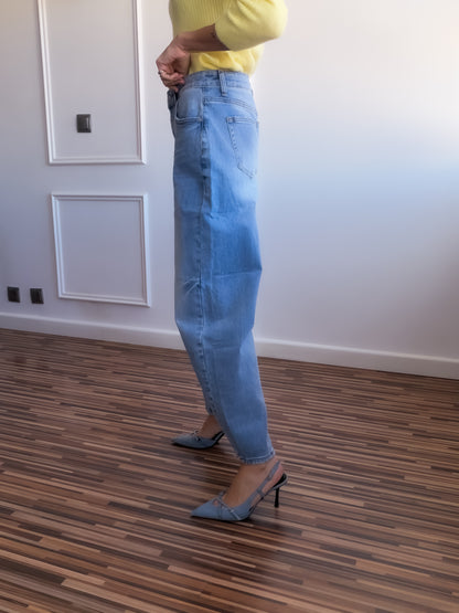 Pantalón denim barrel PORTUGAL