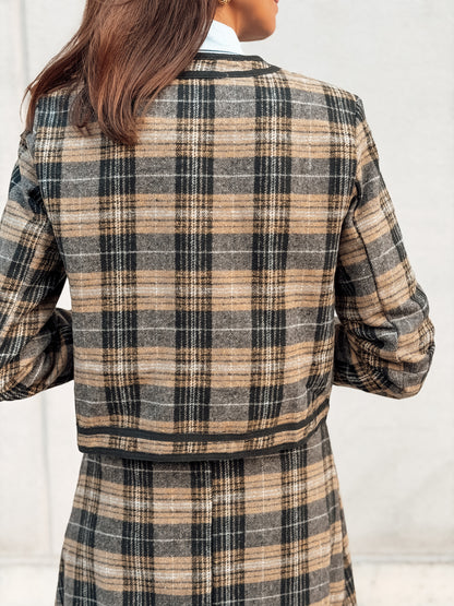 Chaqueta cuadros FRANCIA