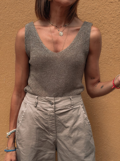 Top lurex Bosque