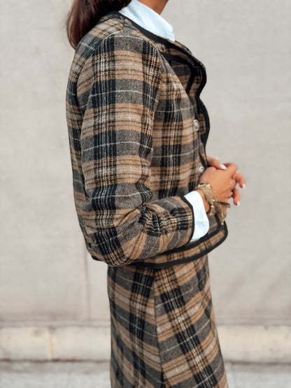 Chaqueta cuadros FRANCIA