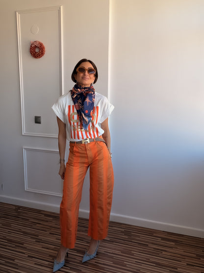 Pantalones balloon STRIPES
