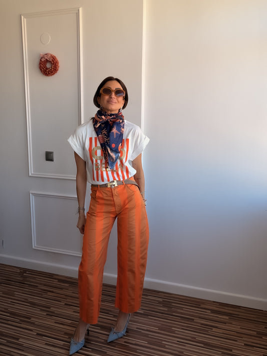 Pantalones balloon STRIPES