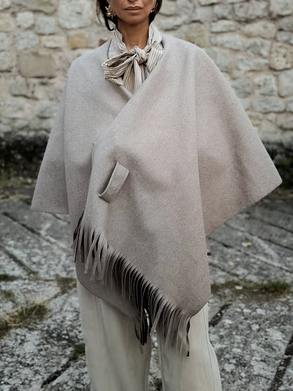 Poncho flecos Amazona