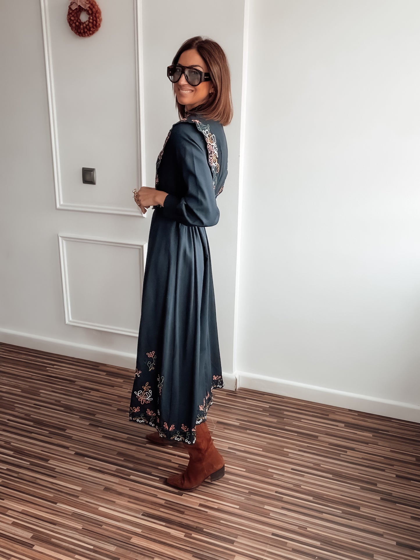 Vestido bordado JIMENA