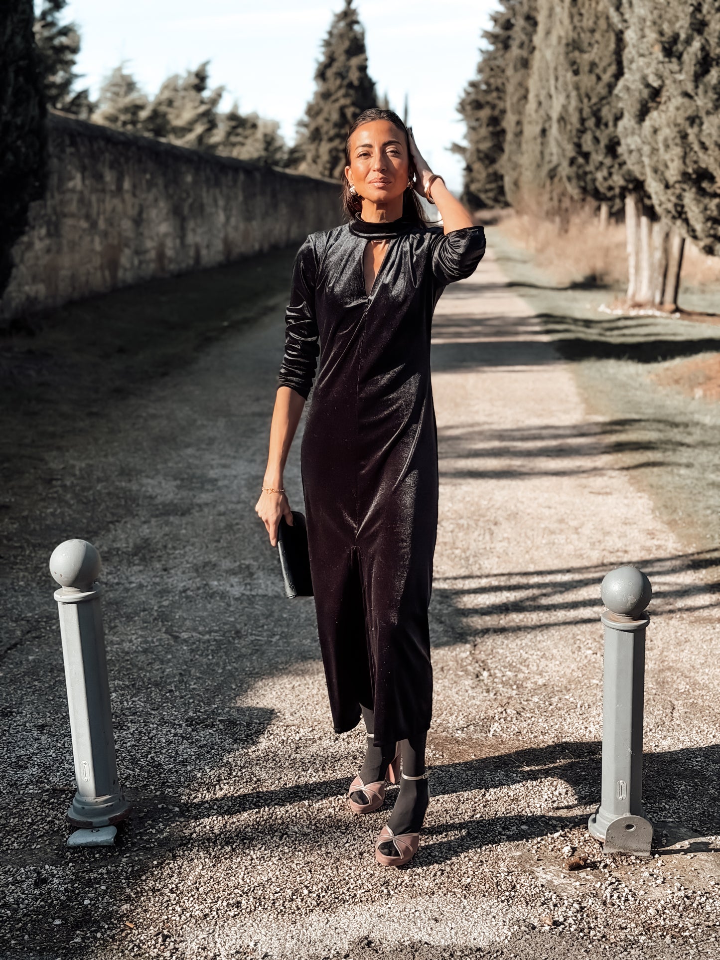 Vestido terciopelo CLAUDIA