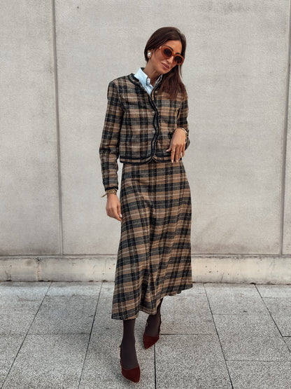 Chaqueta cuadros FRANCIA