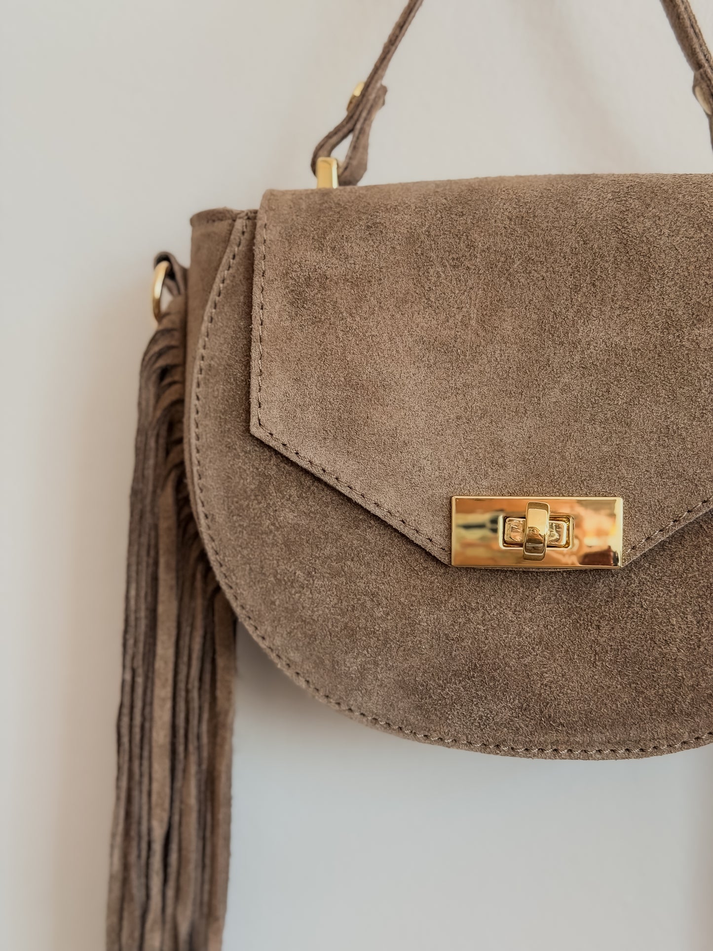Bolso bosque flecos