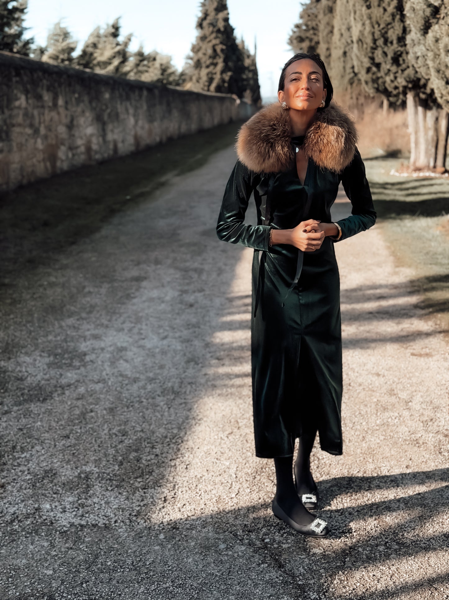 Vestido terciopelo CLAUDIA