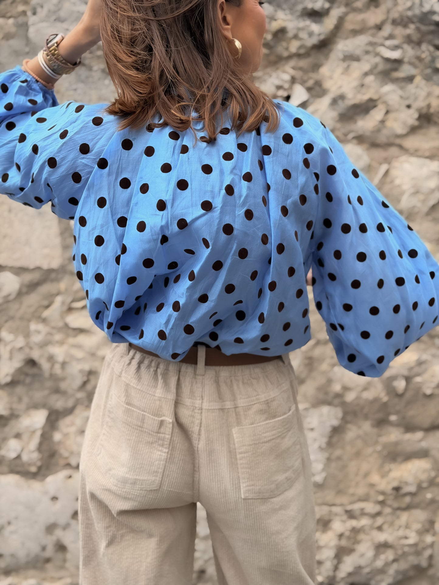 Camisa topos Catalina