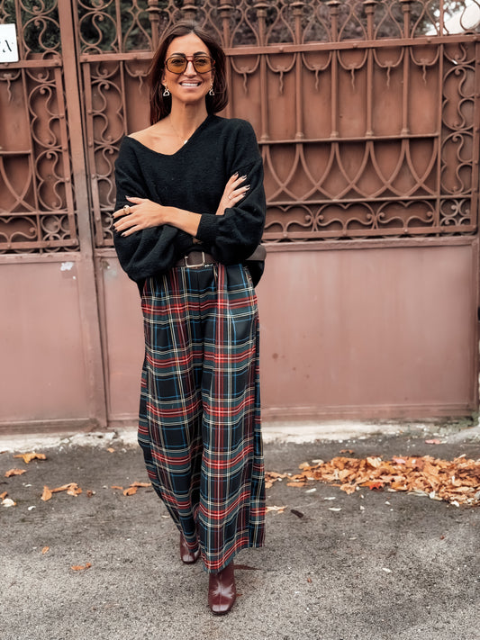 Pantalón tartán VELVET