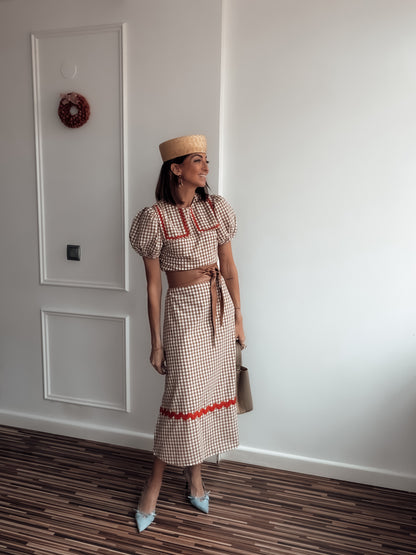 Vestido Vichy CASILDA