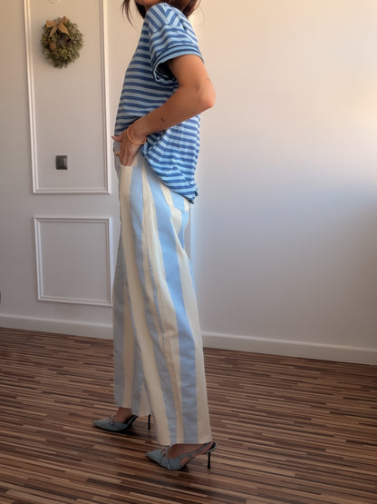 Pantalones balloon STRIPES