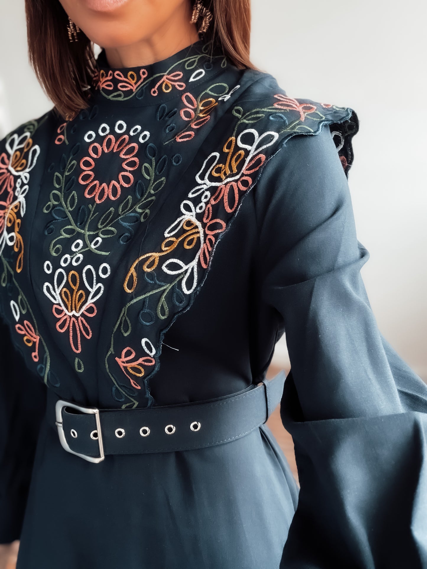 Vestido bordado JIMENA