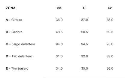 Pantalón flare rosé